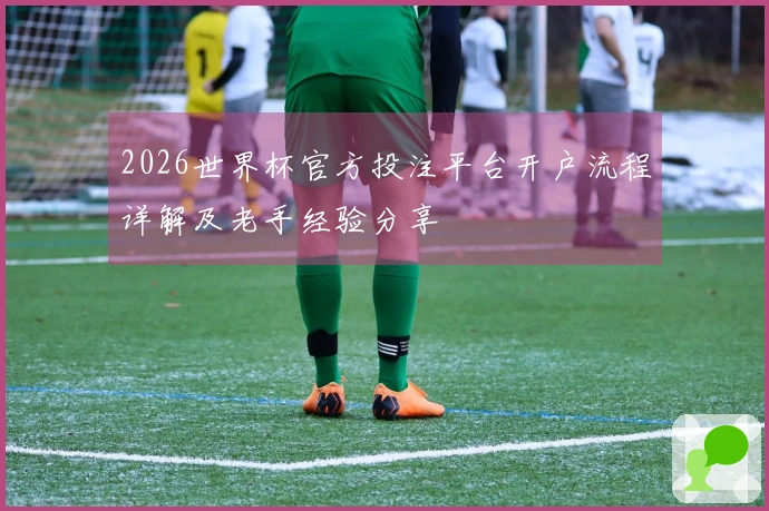 2026世界杯官方投注平台开户流程详解及老手经验分享